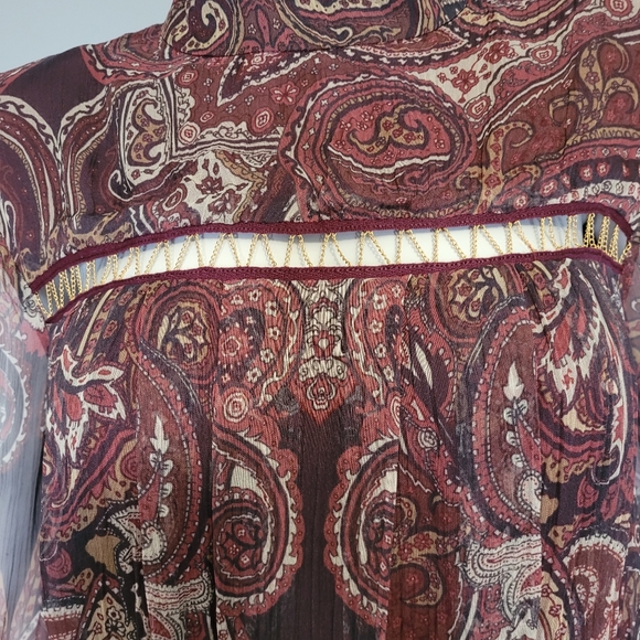 The Jet Set Diaries Labyrinth Paisley Mini Dress, BNWT, Size M - Picture 2 of 8